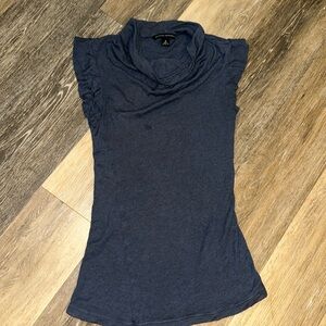 Banana Republic cowl neck short sleeved shirt. Size Medium.
